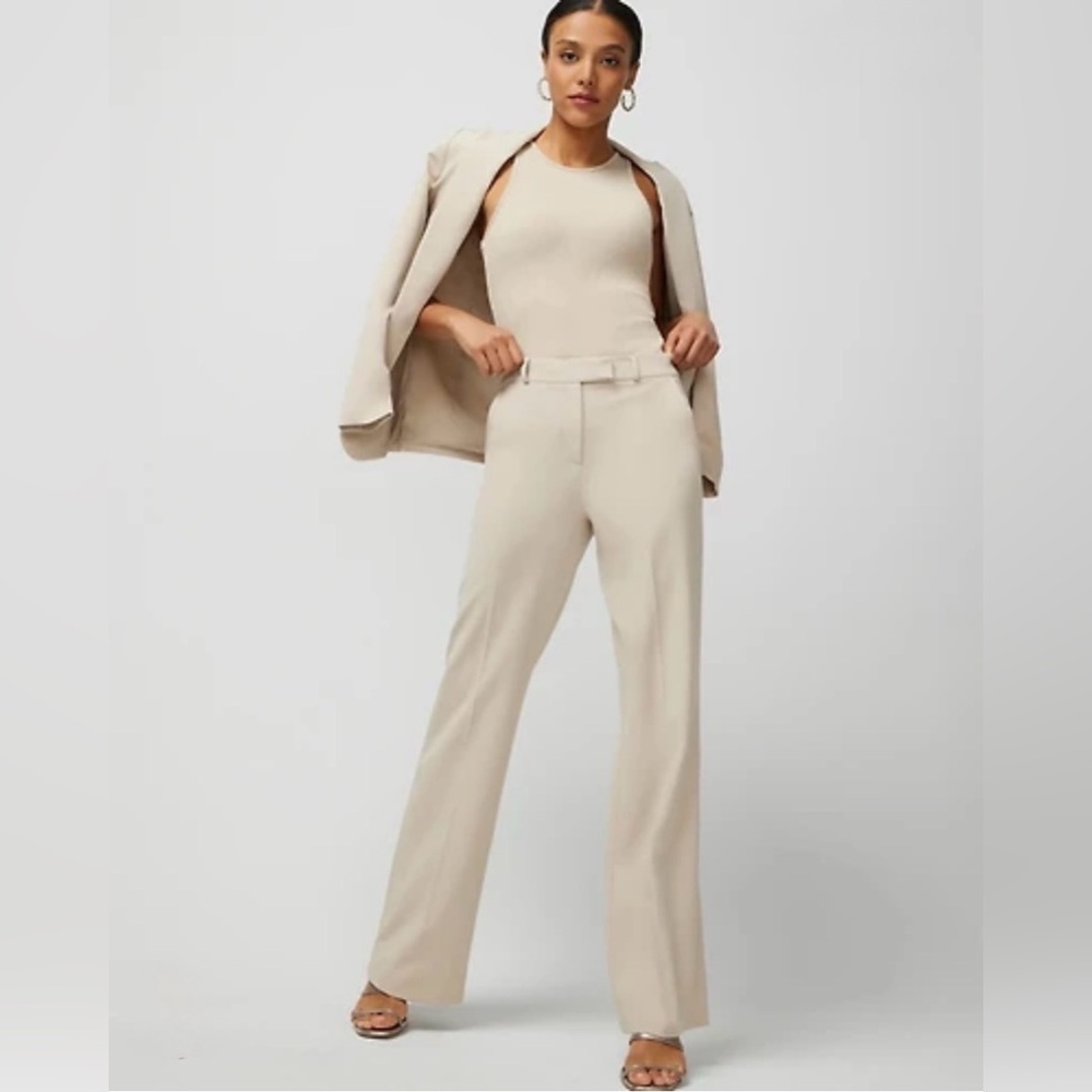White House Black Market Luna wide leg pants